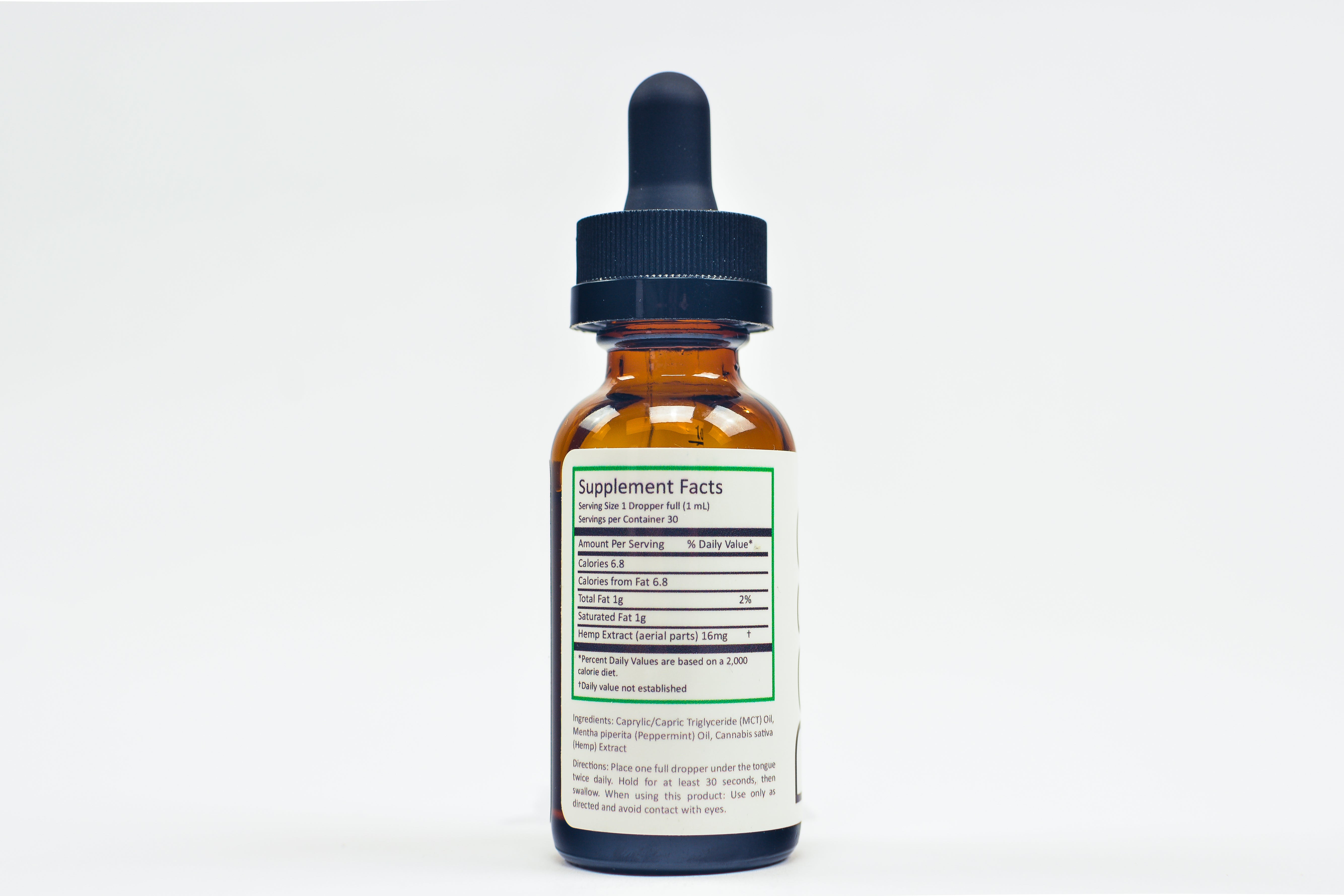 CBD Infused MCT Tincture - 1500mg total